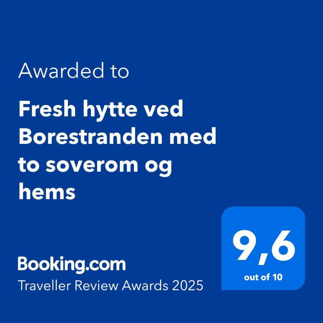 Fresh Hytte Ved Borestranden Med To Soverom Og Hems Klepp Esterno foto